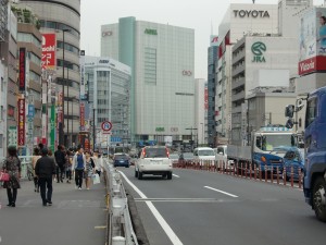 新宿駅南口からの道案内ー３